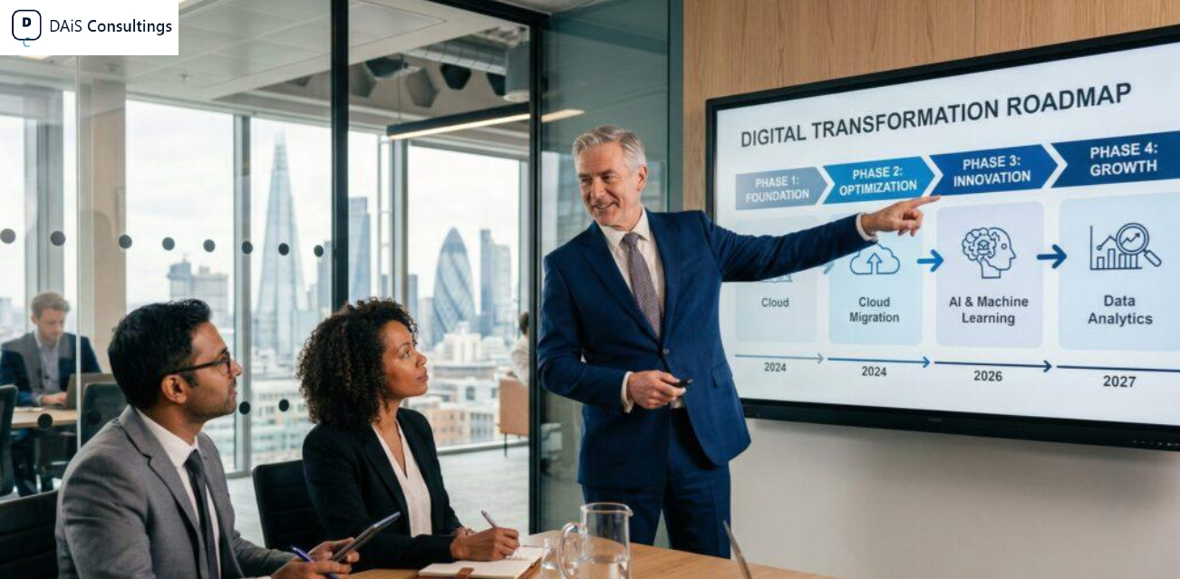DAiS Consultings business transformation with finance, technology and talent capabilities